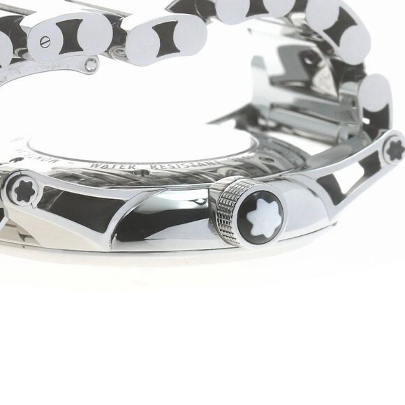 MONTBLANC Time walker GMT Silver Dial Automatic Men's Watch - Picture 6 of 6